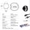 Blackview Sport Smartwatch Bluetooth AMOLED 1,43'' Schwarz Silikon/Nylon Armbänder