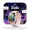 Blackview Relógio Inteligente GPS Bluetooth 1,83'' Rosa Resistente Água