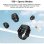 Blackview Watch Bluetooth 1,91'' Preto Podómetro Monitor SpO2 Atividade