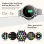 Blackview X30 Bluetooth 1,26'' AMOLED Blu Cinturino Regolabile