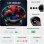 Blackview X20 Bluetooth 1,43'' AMOLED Schwarz Doppelarmband