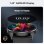 Blackview Smart Watch Bluetooth 1,43'' AMOLED Nero Cinturini Silicone e Nylon