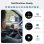 Blackview Smart Watch Bluetooth 1,43'' AMOLED Nero Cinturini Silicone e Nylon
