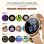 Blackview X30 Bluetooth 1,26'' Rose Gold Damen Smartwatch