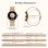 Blackview X30 Bluetooth 1,26'' Rose Gold Damen Smartwatch
