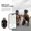 Blackview Smart Watch Bluetooth 1,96'' AMOLED Viola Resistente all'acqua