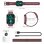 Blackview Smart Watch Bluetooth 1,96'' AMOLED Viola Resistente all'acqua