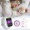 Blackview Smartwatch Bluetooth 1,91'' Silber Kunststoffgehäuse Silikonarmband