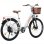 Vélo electrique Cysum Cityrun-26 250W 36V10Ah 26 pouces Blanc