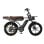 Bicicletta Elettrica VELOPRO M9 250W 48V 35Ah 20 Pollici Pneumatici Larghi Nero