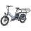 Siege Double Enfant FF20 CUV Fafrees velo bleu 30Ah