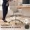 Silla de Escritorio Homcom Chenilla Beige Giratoria