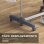 Tendedero Vertical Plegable Homcom 4 Niveles 6 Ruedas Gris y Plata