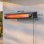 Aquecedor de Parede Outsunny 3000W IP65 9 Níveis Preto