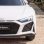 Coche eléctrico infantil Aiyaplay Audi R8 Spyder 12 V blanco con mando