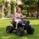 Quad Eléctrico para Niños Homcom 12V con 2 Motores 3-8 km/h Rosa