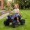 Quad Eléctrico para Niños Homcom 12V con 2 Motores 3-8 km/h Rosa