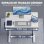 Mesa altura regulavel eletrica Homcom 100x60 cm 3 memorias Branco