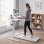Mesa altura regulavel eletrica Homcom 100x60 cm 3 memorias Branco