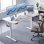 Mesa Elevavel Homcom 140x60 cm Branco 3 Memorias