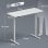 Mesa Elevavel Homcom 140x60 cm Branco 3 Memorias