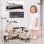 Moto eléctrica infantil Aiyaplay Vespa con asiento lateral y arranque suave