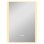 Espelho de banho LED Homcom 70x50 cm antivoo 3 cores