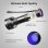 Lanterna UV LED Lepro PR110018 Temperatura colore regolabile