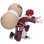 Figura coleccionable Bandai Naruto Vibration Stars Gaara II PVC 15 cm con base