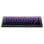 Clavier Nobrand 68 touches compact rétroéclairé violet avec switches bleus USB-C