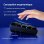Clavier Nobrand 68 touches compact rétroéclairé violet avec switches bleus USB-C