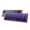 Clavier Nobrand 68 touches compact rétroéclairé violet avec switches bleus USB-C