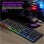 Pack clavier et souris gaming T-wolf TF200 rétroéclairé USB noir