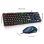 Pack clavier et souris gaming T-wolf TF200 rétroéclairé USB noir