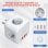 Multiprise Nobrand CN-805 3 Prises AC 3 USB 1 USB-C Compacte