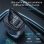 Transmetteur FM voiture Nobrand Bluetooth 5.3 USB-C 15W Écran 12-24V Noir