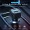 Transmetteur FM voiture Nobrand Bluetooth 5.3 USB-C 15W Écran 12-24V Noir