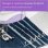 Machine a coudre domestique Nobrand Double aiguille et double fil Violet