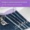 Machine a coudre Nobrand Multifonction Double Aiguille Violet 6 V