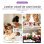 Machine a coudre Nobrand Multifonction Double Aiguille Violet 6 V