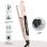 Lisseur 2-en-1 LED PTC Nobrand 220°C Ionique Rose