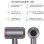 Sèche-cheveux Domestique Nobrand 1800W 3 Températures 3 Vitesses 4 Accessoires Noir
