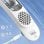 Mini Ventilateur de Cou Sans Pales Nobrand 4000mAh 3 Vitesses USB Blanc