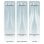 Mini Ventilateur Portable Nobrand Double Tête 3 Vitesses LED USB Blanc
