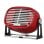 Mini Radiateur Électrique Nobrand PTC 500W Silencieux Portable Rouge