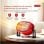 Mini Radiateur Électrique Nobrand PTC 500W Silencieux Portable Rouge