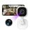 Caméra de surveillance Nobrand 1080P Vision Nocturne Intérieure Audio Bidirectionnel Giro 360°