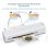 Plastifieuse Nobrand Chaud et Froid 320 mm/min Controle Intelligent Blanc