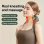 Masseur cervical biomimétique 5-en-1 infrarouge chaleur pression air Vert