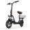Trottinette électrique iScooter i12 500W Autonomie 35km Freins à disque Pneus 12'' LED Double suspension